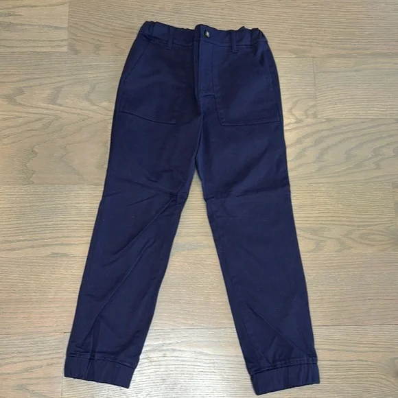 Janie and Jack Blue Cargo Pants - Picture 1 of 6
